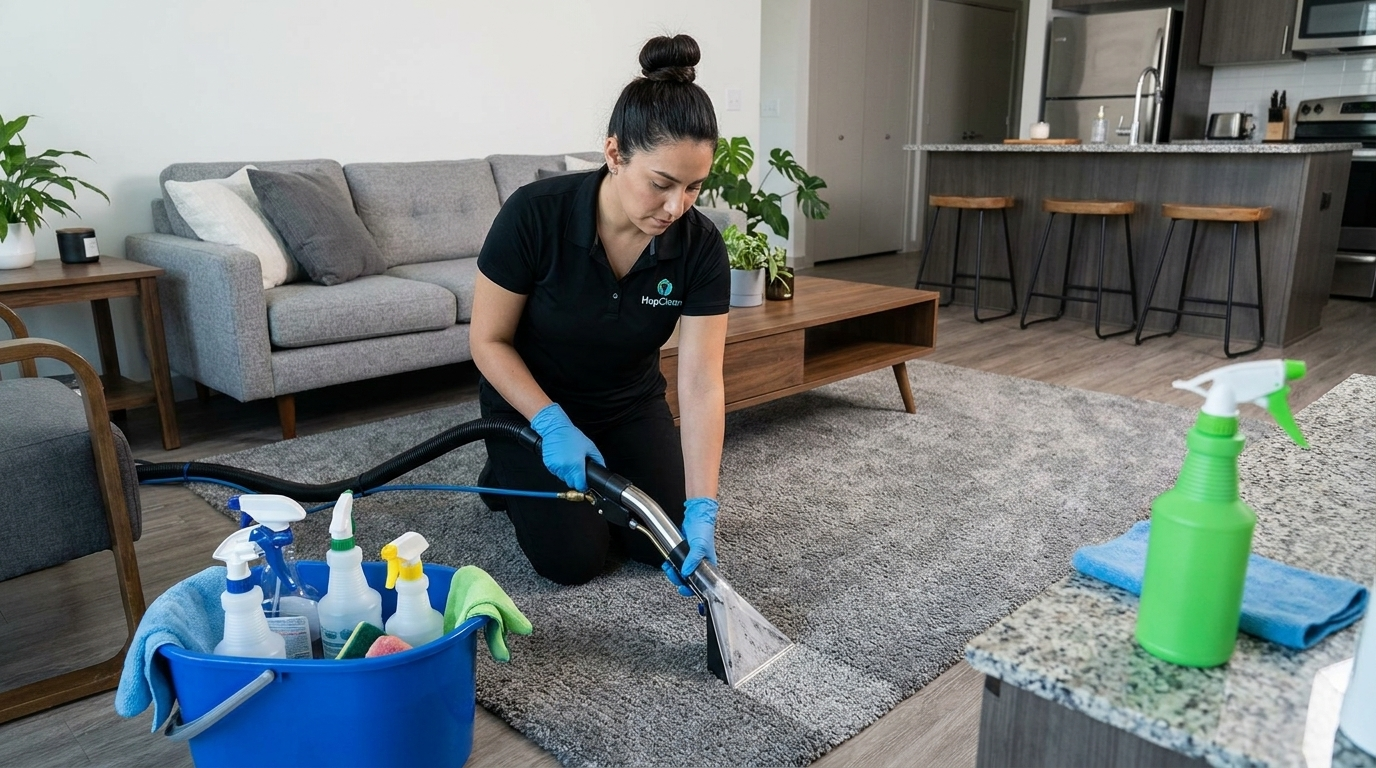 HopClean Services at work